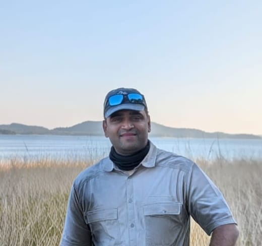 Portrait of Anand Nambiar